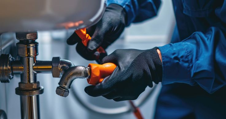 Ozzy technician servicing a fixture